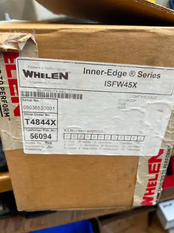 Whelen inner edge