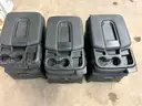 Lot of 3 Chevy center consoles