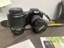 Nikon N50 35mm Camera with additional lenses