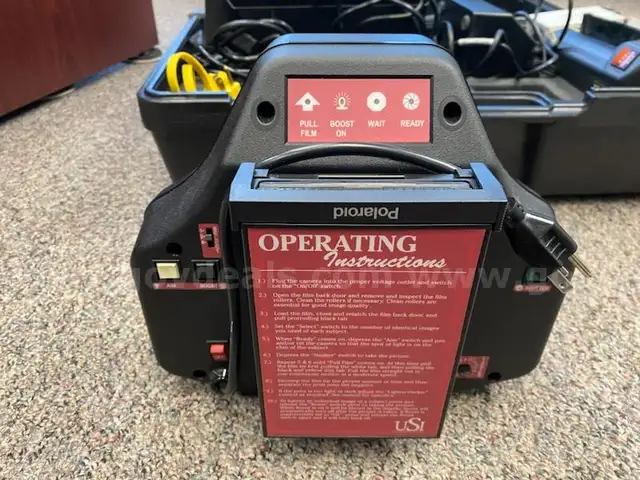 Polaroid ID Camera with Laminator