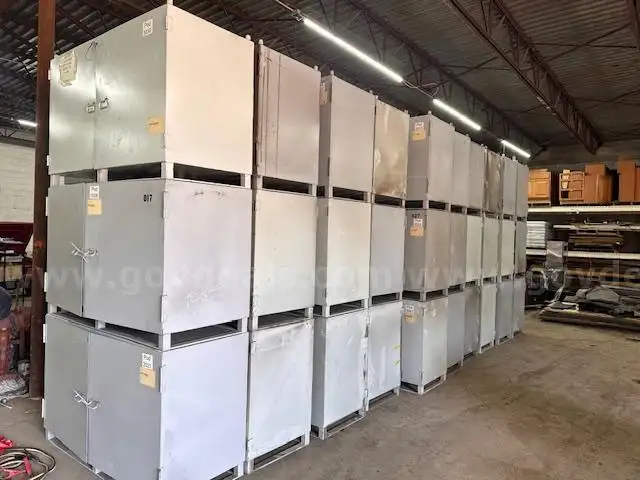 LARGE STEEL CABINETS - 100 AVAILABLE
