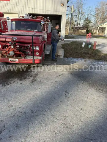 1958 Ford F600 Pumper