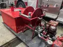 Skid Unit with Tank and Hose Reel