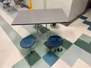 Lot of (19) Cafeteria Tables