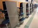 Lot of (19) Cafeteria Tables