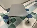 Lot of (19) Cafeteria Tables