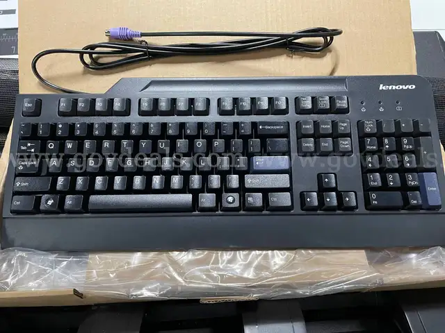 Lot of 18 – Preferred Pro Full-Size PS/2 Business Keyboards (Black, US English)