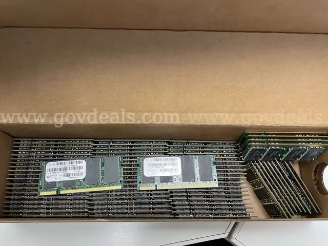 Lot of 72 – Virtium VL470L6523E-B3S 512MB DDR Memory Modules