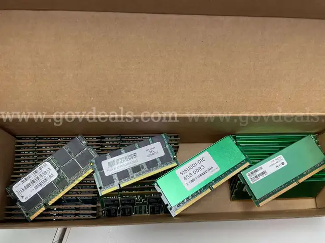 Mixed Lot of 43 Used Memory Modules – Schweitzer 4GB, Virtium 512MB & 1GB, Industrial / Enterprise Grade