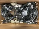Lot of 48 Cisco, LEONI & Molex BladeStack and Stack Cables