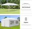 NEW - FREE SHIPPING 10x20 White Outdoor Party Tent