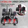 *NEW* MZB 2.4 Gallon Quiet Air Compressor 110V/60Hz 1.0HP 5.65CFM, MAX 115PSI Steel Tanks Oil-Free 72dB Noise Level Air