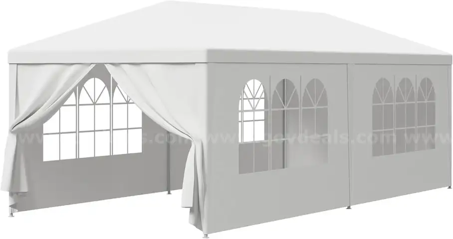 NEW - FREE SHIPPING 10x20 White Outdoor Party Tent
