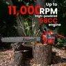 XtremepowerUS 22" Chainsaw 58cc Gas Engine Wood Cutting Aluminum Gasoline Gas 2-Stroke Chainsaw