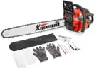 XtremepowerUS 22" Chainsaw 58cc Gas Engine Wood Cutting Aluminum Gasoline Gas 2-Stroke Chainsaw