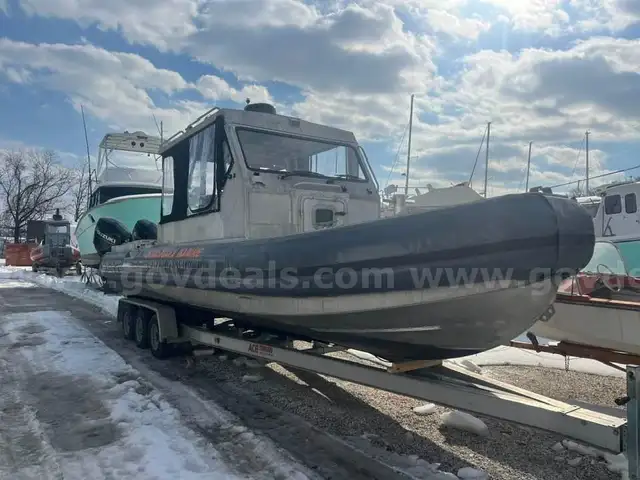 2015 Kvickak 32' Aluminum Hull RHIB