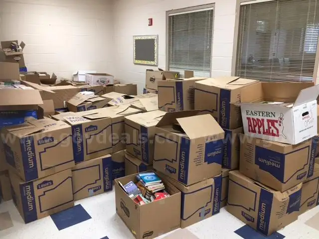 LOT OF USED HS LIBRARY BOOKS