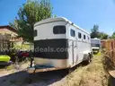 1990 Logan 4 Horse Trailer w/ Tack Room
