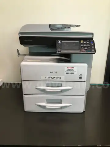 Ricoh MP301SPF B&#x26;W Desktop Copier/Printer/Scanner/Fax