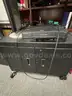 LIFESIZE VIDEO CONFERENCING SYSTEM, TV, &#x26; VCR PLAYER ON CART