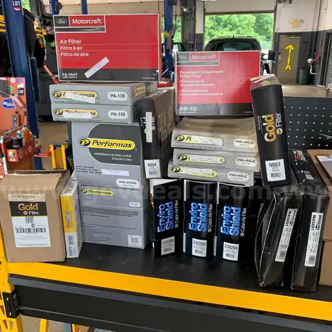 AIR, CABIN, FUEL, AND OIL FILTERS
