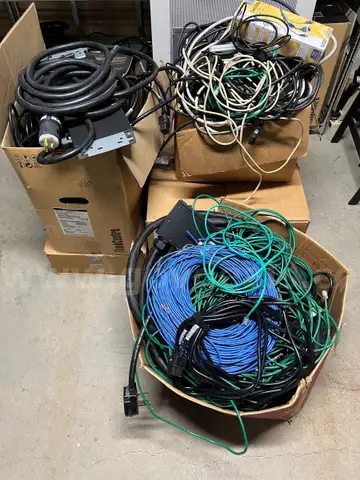 Assorted cables
