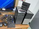 OLD COMPUTERS, KEYBOARDS AND MOUSE