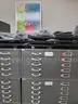 LOT OF - COMPUTER MONITORS, HOLDERS, COMPUTER TOWERS &#x26; KEYBOARDS