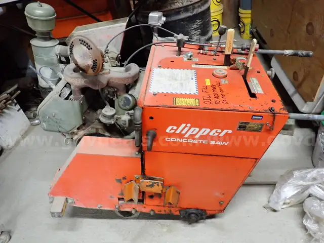 Norton concrete saw