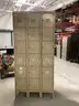 Industrial 18-Compartment Steel Locker Unit - 78"H x 36"W x 18"D - Heavy Duty