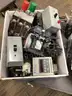 Industrial Electrical Surplus Lot: Contactors, Relays, Breakers & AB PowerFlex VFD