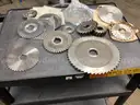 Large Lot of HSS Horizontal Milling Cutters - Side & Face, Slitting Saws, Angle Cutters