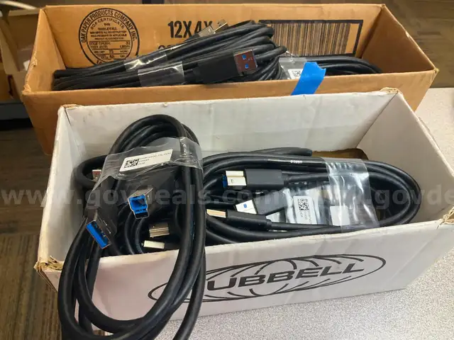 Lot of 20 USB 3.0 Type B Cables