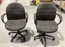 Pair of Haworth Ergonomic Office Chairs - Commercial Grade - Made in USA