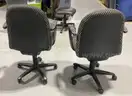 Pair of Haworth Ergonomic Office Chairs - Commercial Grade - Made in USA
