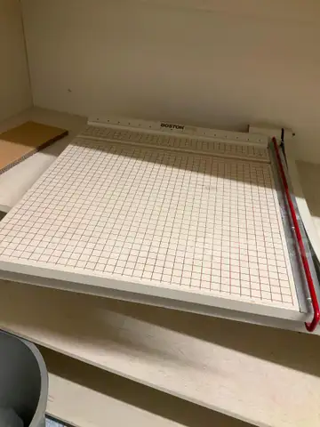 Vintage Boston 2618 Heavy-Duty Guillotine | 18" x 18" Professional Paper Cutter