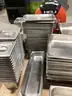 Bulk Pallet of Commercial Stainless Steel Hotel Pans & Trays – Assorted Sizes