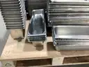 Bulk Pallet of Commercial Stainless Steel Hotel Pans & Trays – Assorted Sizes