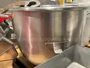 Industrial 40-Quart Stainless Steel Bakery Mixer Bowl - Heavy Duty
