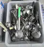 BULK commercial-grade kitchen utensils - serving spoons, ladles, tongs, scoopers, spatulas, pizza cutters,