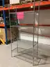 87"H Commercial Chrome Wire Shelving Unit - 4 Shelves