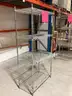 74"H x 36"W x 18"D Industrial Chrome Wire Shelving Unit - 4-Tier Heavy Duty