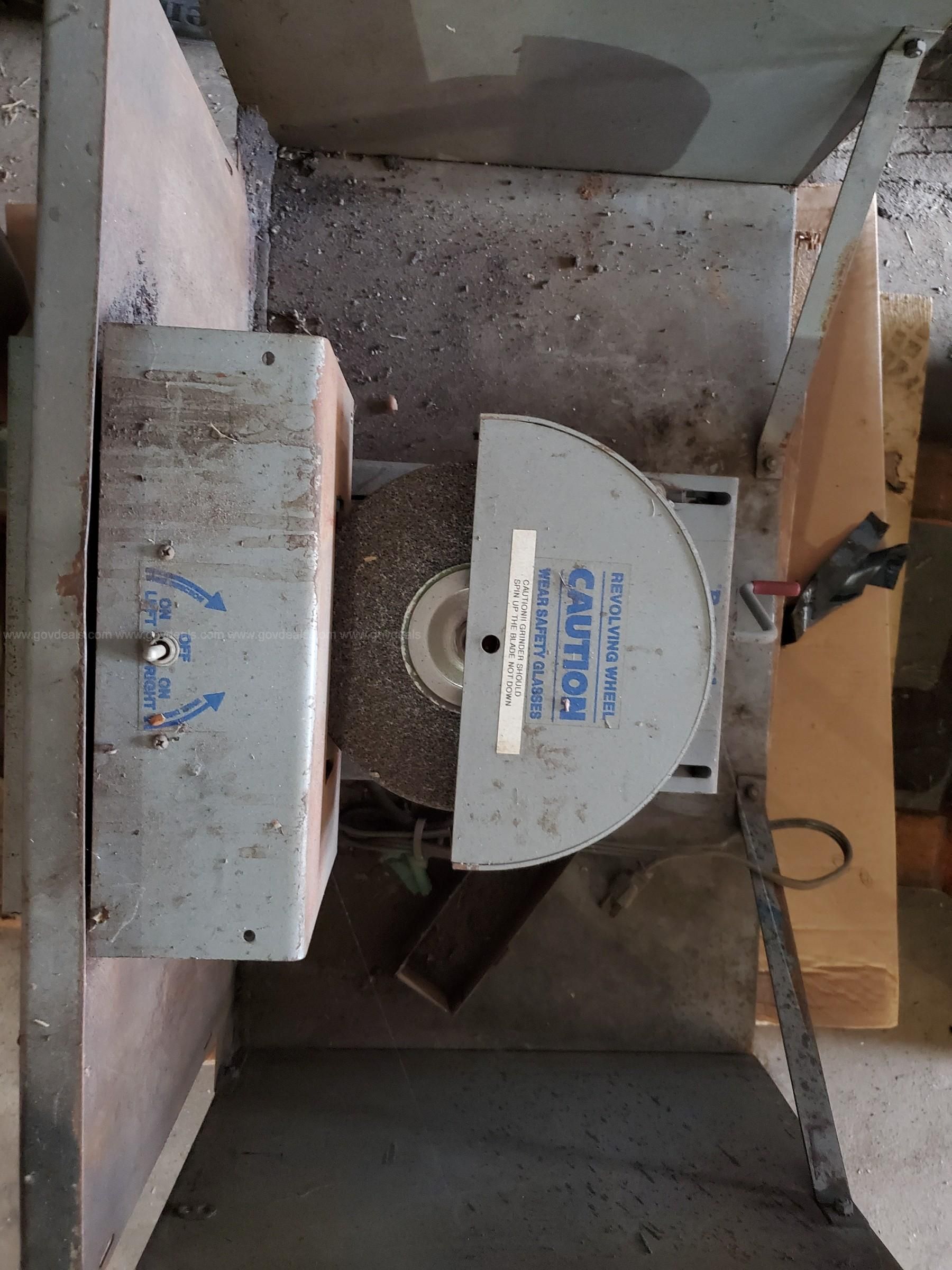 Rotary mower online sharpener