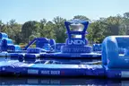 190' x 120' inflatable obstacle course for water