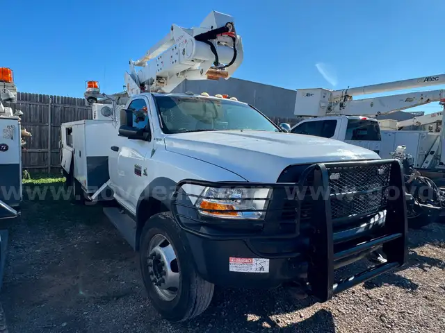 2012 Dodge Ram 5500 Diesel 4x4 ETI Squirt Boom Truck