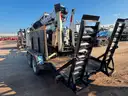 2015 SDP 55LPM Backyard Digger Machine W/ T/A Trailer