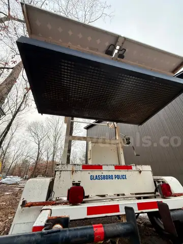 Large Sign Trailer. Has paperwork.