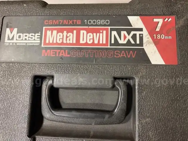 M.K. Morse 7" METAL DEVIL METAL CUTTING CIRCULAR SAW