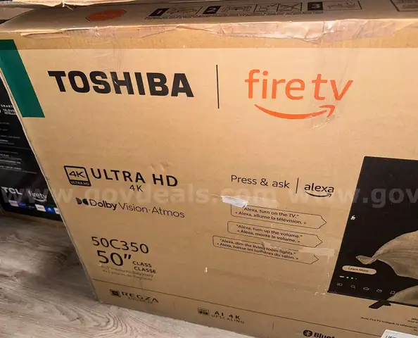 Toshiba 50" 4K UHD HDR LED Fire Smart TV
