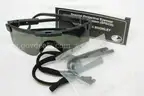 U.S. ARMY SURPLUS ORIGINAL BOX OF 100 GENUINE MILITARY BALLISTIC SAFETY GLASSES CLEAR COLOR NIB MADE IN USA